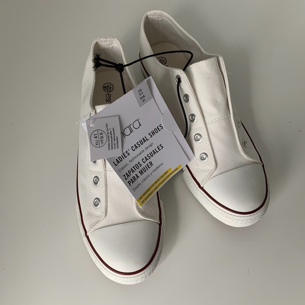 ladies sneaker casual shoes , US size 9.5 and 8